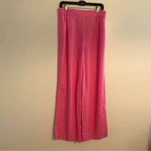 PRICE DROP Zara Vibrant Pink Linen Pants